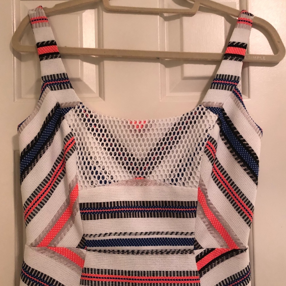 Milly white striped dress - Picture 2 of 7